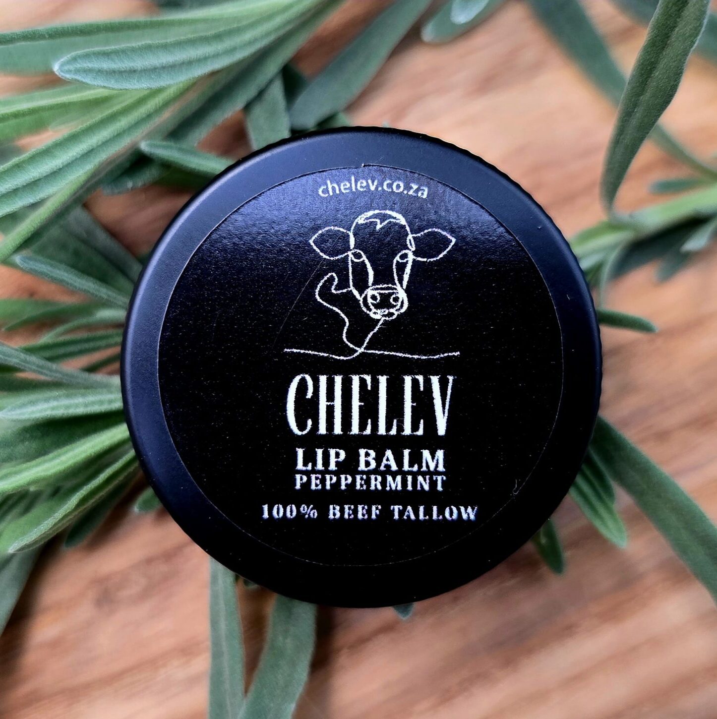 100% Beef Tallow Peppermint Lip Balm