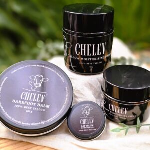 Ultimate Care Collection Includes: – 100g Moisturising Cream – 50g Moisturising Balm – Barefoot Balm – Lip Balm