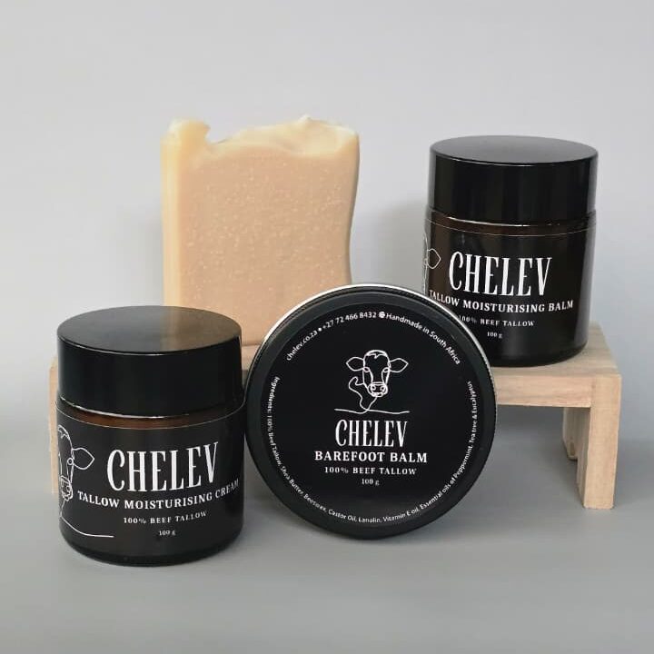 Tallow Skincare: Glow and Go Bundle with pink clay soap