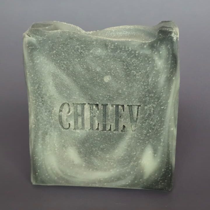 Tallow Charcoal Swirl Soap